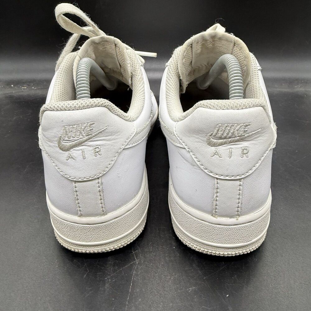 Nike Womens size 9.5 Air Force 1 DD8959-100 White Casual Shoes Sneakers - Picture 4 of 7